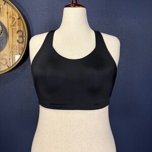 Athleta Advance Black Racerback Sports Bra | 40C